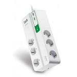 APC Essential SurgeArrest 6 outlets with 5V, 2.4A 2 port USB charger, 230V Germany