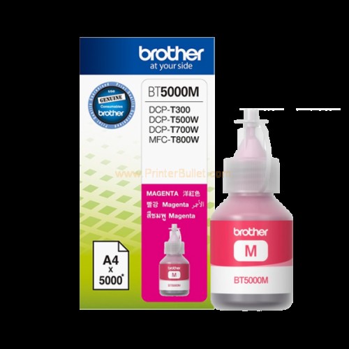 Ink Cartridge BROTHER Magenta for DCPT300YJ1, DCPT500WYJ1, DCPT700WYJ1, 5000p.