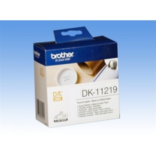 ROUND PAPER 1/2" LABEL 12MM X 12MM X 1200