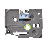 Tape BROTHER TZ Tape 9mm Black on Blue, Laminated, 8m lenght, for P-Touch