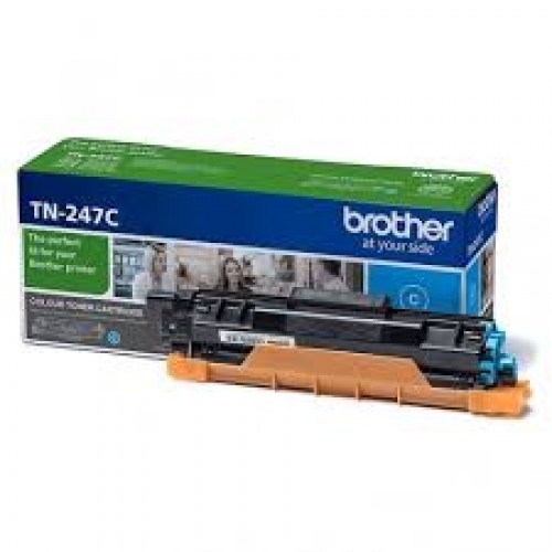 Toner Cartridge Brother TN247C for DCP-L3510CDW, DCP-L3550CDW, HL-L3210CW, HL-L3270CDW, MFC-L3730CDN, MFC-L3770CDW up to 2300 pages, Cyan Toner Cartridge Brother TN247C for DCP-L3510CDW, DCP-L3550CDW, HL-L3210CW, HL-L3270CDW, MFC-L3730CDN, MFC-L3770CDW up to 2300 pages, Cyan