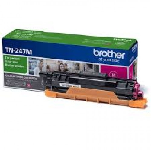Toner Cartridge Brother TN247M for DCP-L3510CDW, DCP-L3550CDW, HL-L3210CW, HL-L3270CDW, MFC-L3730CDN, MFC-L3770CDW up to 2300 pages, Magenta Toner Cartridge Brother TN247M for DCP-L3510CDW, DCP-L3550CDW, HL-L3210CW, HL-L3270CDW, MFC-L3730CDN, MFC-L3770CDW up to 2300 pages, Magenta