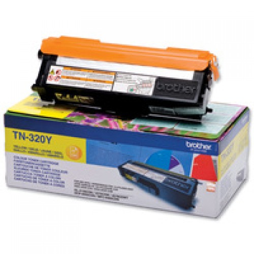 Yellow Toner Cartridge BROTHER (Approx. 1,500 pages declared in accordance with ISO/IEC19798)