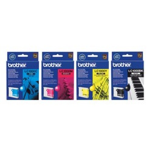 Yellow ink cartridge BROTHER (325 A4 pages at 5% coverage), DCP385C/ DCP585CW / DCP6690CW / MFC6490CW / MFC290C / MFC490CW / MFC790CW Yellow ink cartridge BROTHER (325 A4 pages at 5% coverage), DCP385C/ DCP585CW / DCP6690CW / MFC6490CW / MFC290C / MFC490CW / MFC790CW