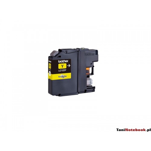 Yellow ink cartridge for Brother MFCJ4410DW / 4510DW / MFCJ6520DW /J6920DW, 600 p.