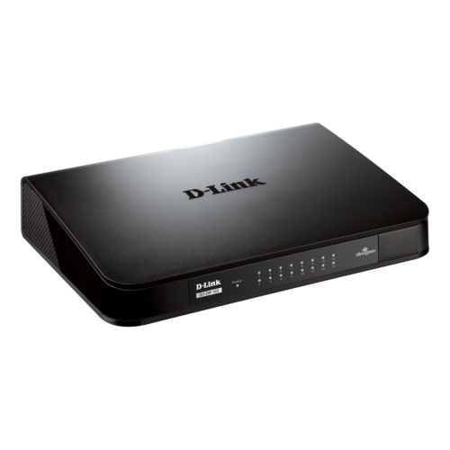 Комутатор D-Link GO-SW-16G/E 16-Port 10/100/1000Mbps Copper Gigabit Ethernet Switch