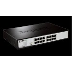 Суич D-Link DGS-1016D/E неуправляем 16-port 10/100/1000 Gigabit Desktop Switch
