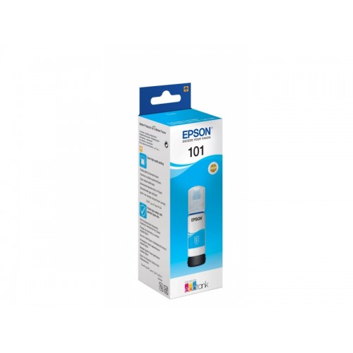 Ink Cartridge EPSON 101 EcoTank Cyan ink bottle for L4150, L4160, L6160, L6170, L6190