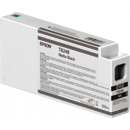 Ink Cartridge EPSON Singlepack Matte Black T824800 UltraChrome HDX/HD 350ml