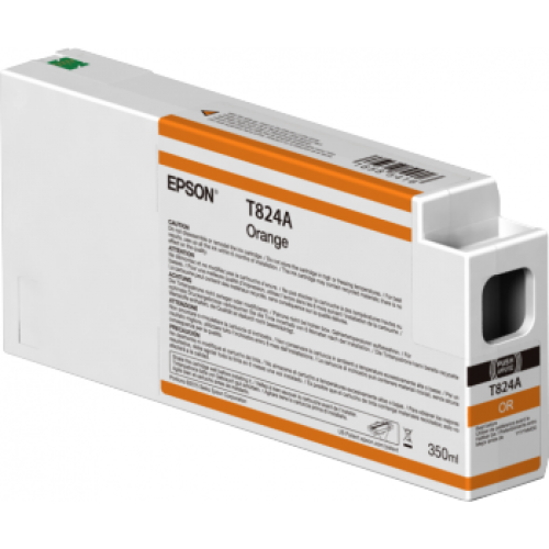Ink Cartridge EPSON Singlepack Orange T824A00 UltraChrome HDX 350ml