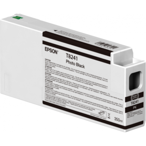 Ink Cartridge EPSON Singlepack Photo Black T824100 UltraChrome HDX/HD 350ml