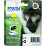 Ink Cartridge EPSON T0894 Yellow for Stylus S20/SX100/SX105/SX200/SX205/210/215/218/SX400/SX405/415; Stylus Office BX300F Ink Cartridge EPSON T0894 Yellow for Stylus S20/SX100/SX105/SX200/SX205/210/215/218/SX400/SX405/415; Stylus Office BX300F