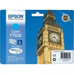 Ink Cartridge EPSON for WP4000/4500/4525 Series Ink Cartridge L Cyan, 0.8k