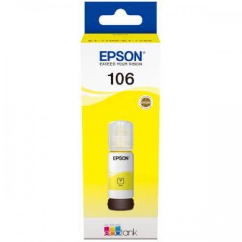 Ink cartridge EPSON 106 EcoTank Yellow ink bottle for L7160 L7180