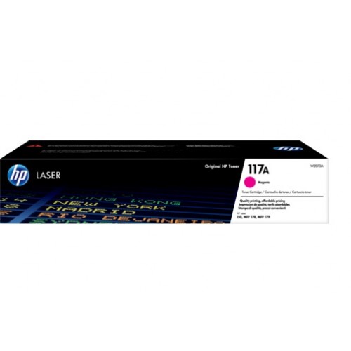 Консуматив HP 117A Magenta Original Laser Toner Crtg HP Color Laser 150a, 150nw, MFP 178nw, 179fnw Консуматив HP 117A Magenta Original Laser Toner Crtg HP Color Laser 150a, 150nw, MFP 178nw, 179fnw