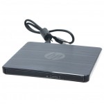 Външно оптично устройство HP Optical Drive GP70N, USB, F2B56AA, четене/записване, черно
