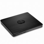 Външно оптично устройство HP Optical Drive GP70N, USB, F2B56AA, четене/записване, черно Външно оптично устройство HP Optical Drive GP70N, USB, F2B56AA, четене/записване, черно