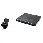 Външно оптично устройство HP Optical Drive GP70N, USB, F2B56AA, четене/записване, черно Външно оптично устройство HP Optical Drive GP70N, USB, F2B56AA, четене/записване, черно