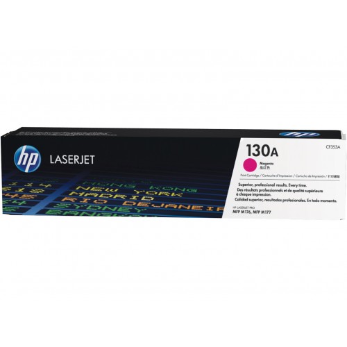 Консуматив HP 130A Original LaserJet cartridge; magenta; 1000 Page Yield ; 1 - pack; HP Color LaserJet Pro MFP M176n & 177 fw