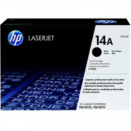 Консуматив HP 14A Original LaserJet cartridge; black; 10000 Page Yield ; 1 - pack; LJ M712MFP/M725MFP