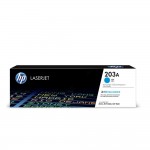 Консуматив HP 203A Original LaserJet Toner Cartridge; Cyan; Page Yield  1,300 pages; HP Color LaserJet Pro M254dw; M254nw; MFP M280nw; M281fdn; M281fdw