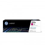 Консуматив HP 203A Original LaserJet Toner Cartridge; Magenta; Page Yield  1,300 pages; HP Color LaserJet Pro M254dw; M254nw; MFP M280nw; M281fdn; M281fdw