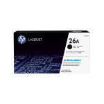 Консуматив HP 26A Original LaserJet cartridge; black; 3100 Page Yield ; ; HP LaserJet Pro M402/MFP M426