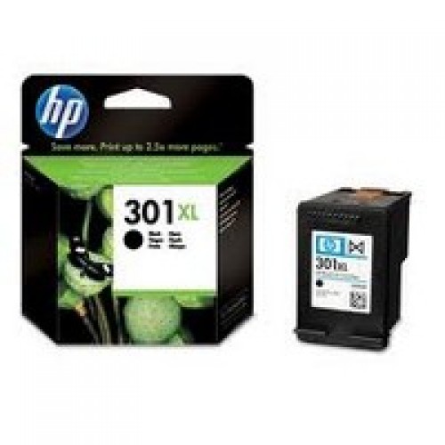 Консуматив HP 301XL Value Original Ink Cartridge; Black;  Page Yield 480; HP DeskJet 1000; 1010; 1050; 2000; 2050; 2540; 3000; 3050; 3054; 2620; 4500