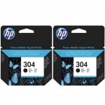 Консуматив HP 304 Standard Original Ink Cartridge; Black;  Page Yield 120; HP DeskJet 3720 All-in-One Printer; 3720;