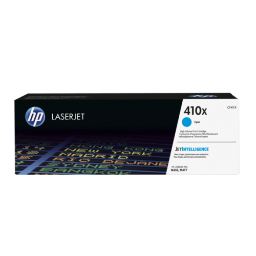 Консуматив HP 410X Original LaserJet cartridge; cyan; 5000 Page Yield ; ; HP Color LaserJet Pro M377/M452/MFP M477