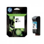 Консуматив HP 45 Value Original Ink Cartridge; Black;  Page Yield 930;  HP DeskJet  710;720;815;820;850;880;890;895;930;950;959;960;970;980;990;1100;1120;1125;1180;1220;1280;1600;6122;9300