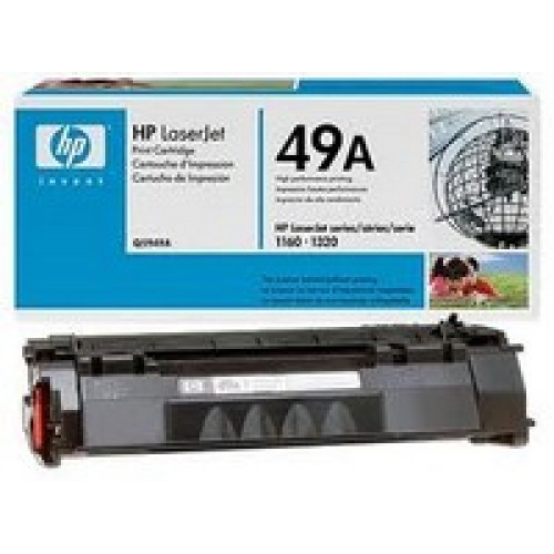 Консуматив HP 49A Original LaserJet cartridge; black; 2500 Page Yield ; 1 - pack; LJ 1160/LJ 1320/LJ 3390 / LJ 3392aio