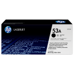 Консуматив HP 53A Original LaserJet cartridge; black; 3000 Page Yield ; 1 - pack; LJ P2014/P2015/M2727MFP