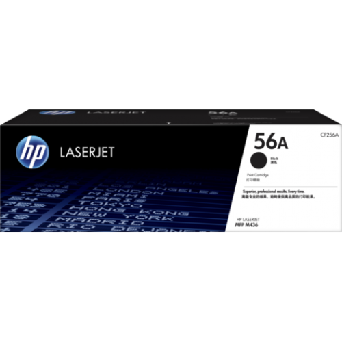 Консуматив HP 56A Black Original LaserJet Toner Cartridge; Black; Page Yield 7,400 pages; HP LaserJet MFP M436n; HP LaserJet MFP M436nda Консуматив HP 56A Black Original LaserJet Toner Cartridge; Black; Page Yield 7,400 pages; HP LaserJet MFP M436n; HP LaserJet MFP M436nda