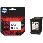 Консуматив HP 652 Original Ink Cartridge; Black;  Page Yield 360; HP DeskJet Ink Advantage 1115; 2135; 3635; 3775; 3785; 3787 ; 3835; 4535; 4675;
