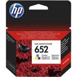 Консуматив HP 652 Original Ink Cartridge; Tri-Color;  Page Yield 200; HP DeskJet Ink Advantage 1115; 2135; 3635; 3775; 3785; 3787 ; 3835; 4535; 4675;