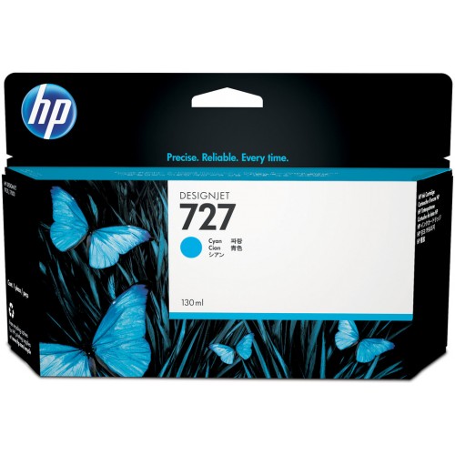 Консуматив HP 727 Standard Original Ink Cartridge; Cyan;  ; HP DesignJet T920, T930, T1500, T1530, T2500, T2530