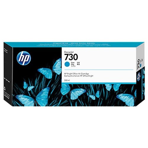 Консуматив HP 730 300-ml Cyan DesignJet Ink Cartridge