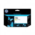Консуматив HP 745 Standard 1-Pack Original Ink Cartridge; Yellow;  ; HP DesignJet Z2600, Z5600