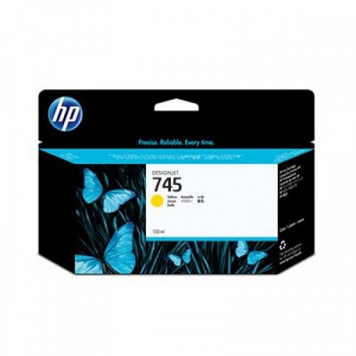 Консуматив HP 745 Standard 1-Pack Original Ink Cartridge; Yellow;  ; HP DesignJet Z2600, Z5600