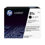 Консуматив HP 81X Original LaserJet cartridge; black; 25000 Page Yield ; 1 - pack; HP LaserJet Enterprise MFP M630 / M605 / M606