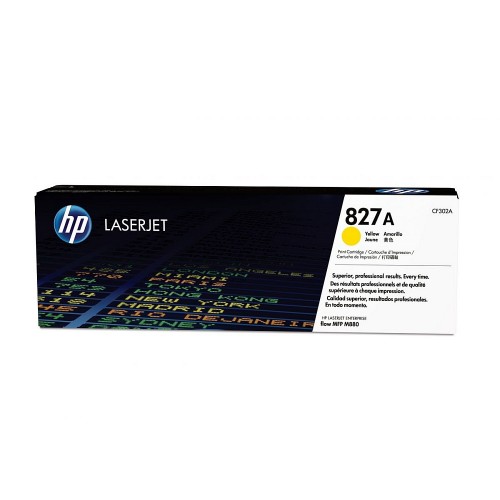 Консуматив HP 827A Original LaserJet cartridge; yellow; 32000 Page Yield ; 1 - pack; HP Color LaserJet Enterprise flow MFP M880 Консуматив HP 827A Original LaserJet cartridge; yellow; 32000 Page Yield ; 1 - pack; HP Color LaserJet Enterprise flow MFP M880