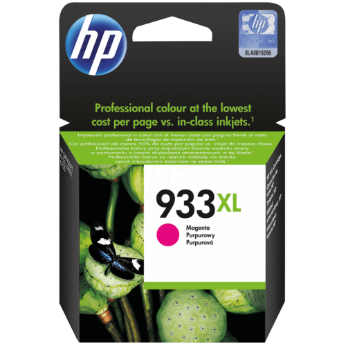 Консуматив HP 933XL Value Original Ink Cartridge; Magenta;  Page Yield 825; HP OfficeJet 6100; 6600; 6700; 7110; 7610