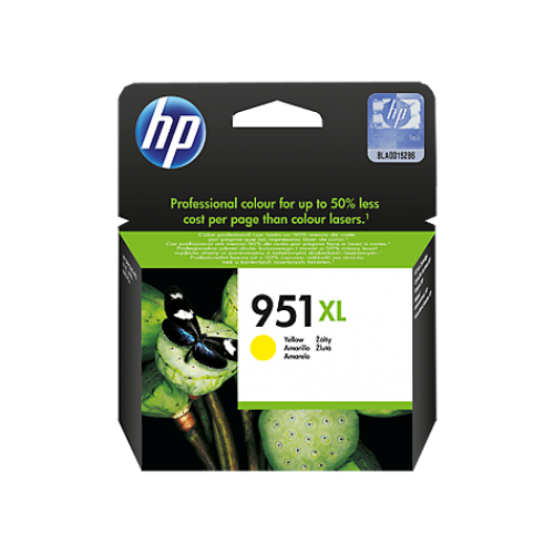 Консуматив HP 951XL Value Original Ink Cartridge; Yellow;  Page Yield 1500; HP OfficeJet Pro 251; 276; 8100; 8600