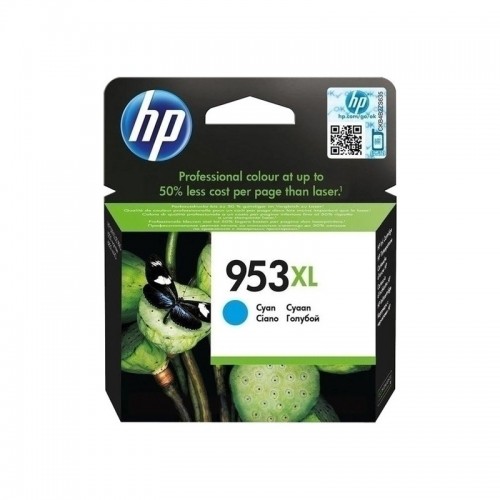 Консуматив HP 953XL Value Original Ink Cartridge; Cyan;  Page Yield 1600; HP OfficeJet Pro 7740; 8210; 8218; 8710; 8715; 8720; 8725; 8730