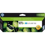 Консуматив HP 971XL Value Original Ink Cartridge; Cyan;  Page Yield 6600; HP OfficeJet Pro X451; X551