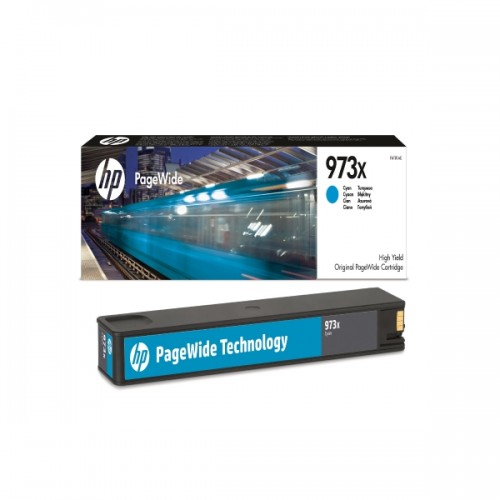 Консуматив HP 973X Value Original Ink Cartridge; Cyan; Page Yield 7000; HP Page Wide Pro 352; 377; 477; Консуматив HP 973X Value Original Ink Cartridge; Cyan; Page Yield 7000; HP Page Wide Pro 352; 377; 477;
