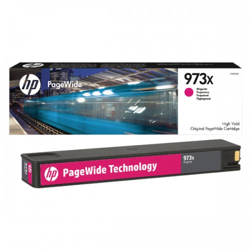 Консуматив HP 973X Value Original Ink Cartridge; Magenta; Page Yield 7000; HP Page Wide Pro 352; 377; 477; Консуматив HP 973X Value Original Ink Cartridge; Magenta; Page Yield 7000; HP Page Wide Pro 352; 377; 477;