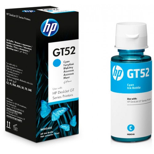 Консуматив HP GT52 Original Ink Cartridge; Cyan;  Page Yield 8000; HP DeskJet GT 5810; 5820