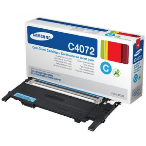 Консуматив Samsung CLT-C4072S Cyan Toner Cartridge (up to 1 000 A4 Pages at 5% coverage)* CLP-320/CLP-325/CLX-3185 Series Консуматив Samsung CLT-C4072S Cyan Toner Cartridge (up to 1 000 A4 Pages at 5% coverage)* CLP-320/CLP-325/CLX-3185 Series